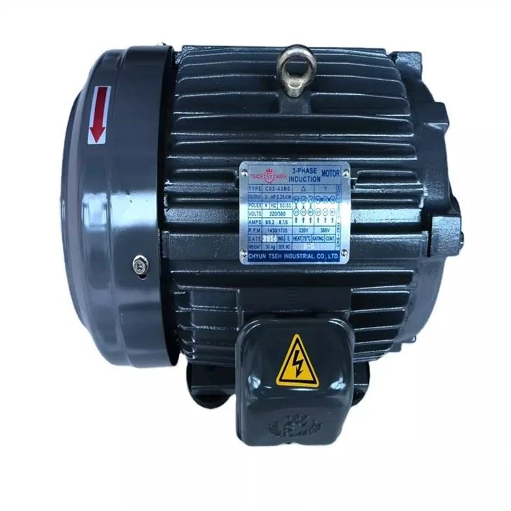 TAI WAN SY {{0}}Motor de indução de fase Motor da bomba de óleo hidráulico C03-43B0 C02-43B0Motor de indução